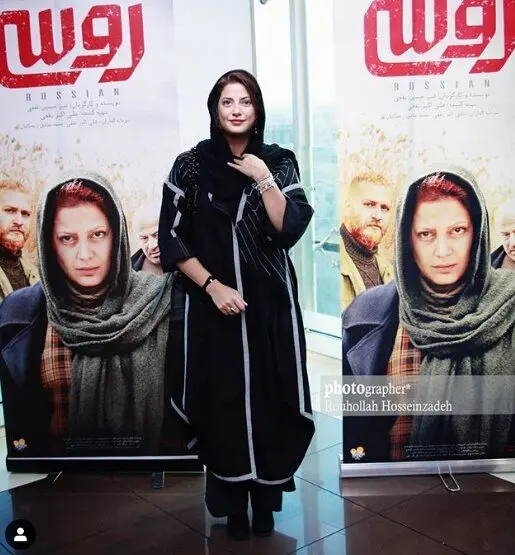 (تصویر) اکران مردمی فیلم «روسی» با حضور طناز طباطبایی