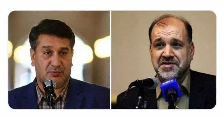 (تصاویر) دو نماینده بازداشتی در صحن مجلس