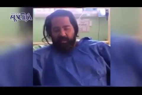 (ویدیو) توضیحات رضا صادقی درباره جراحی روی پای شکسته‌اش