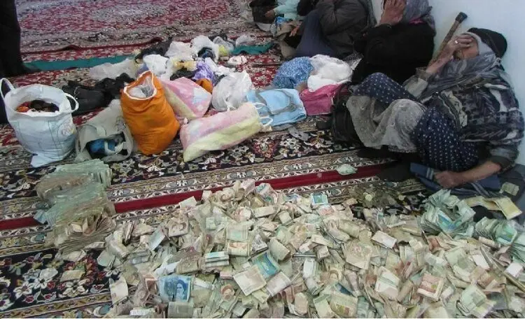 متکدیان تهران و درآمد روزانه ۱.۵ میلیاردی!