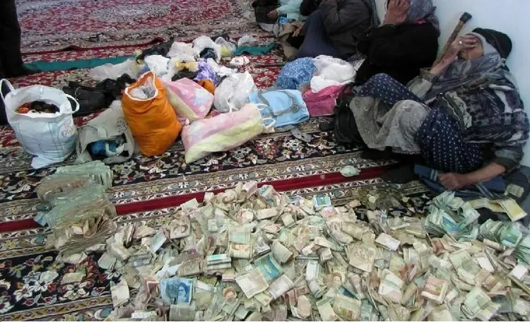 متکدیان تهران و درآمد روزانه ۱.۵ میلیاردی!