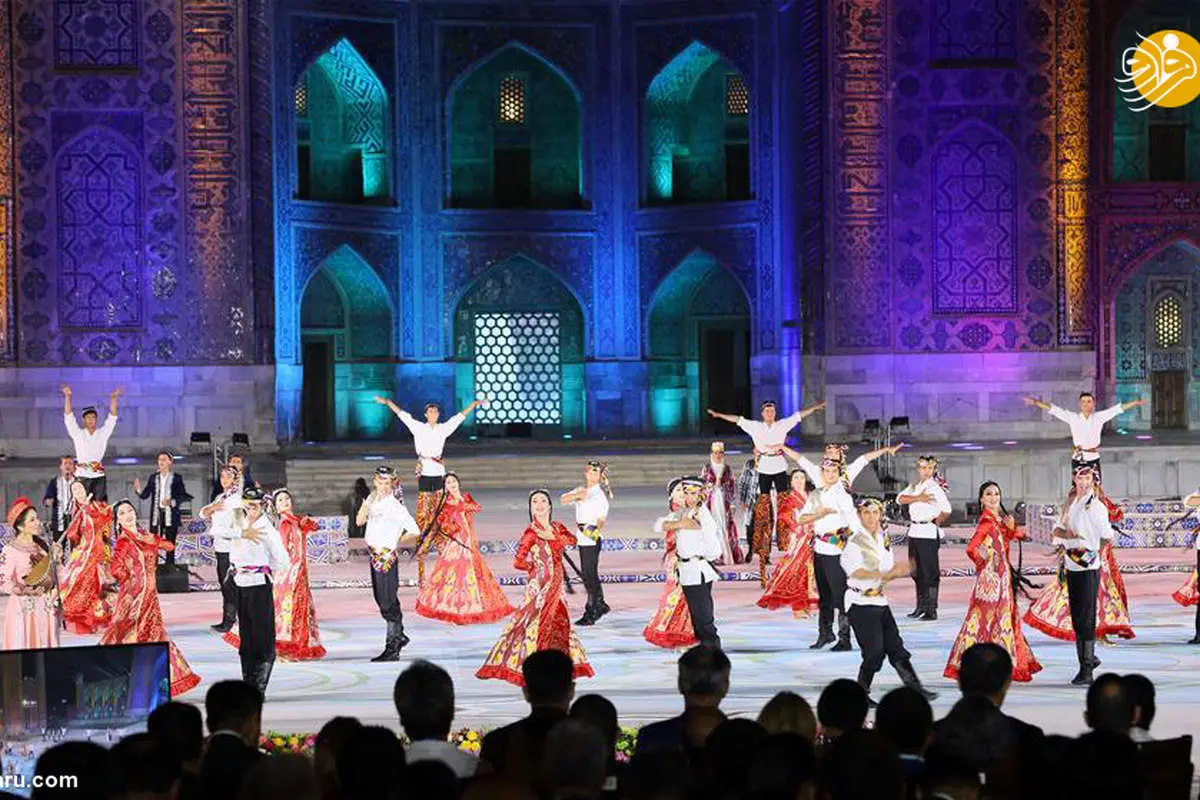 (تصاویر) جشنواره ترانه شرق با حضور نمایندگان ایران در سمرقند