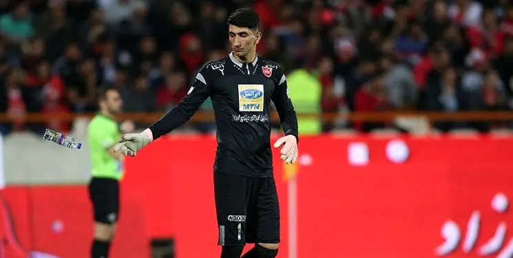 ویدئو جنجالی تازه از بیرانوند/ شکایت از دروازه‌بان پرسپولیس