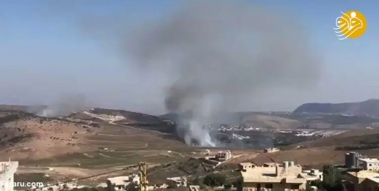 (فیلم و تصاویر) جزئیات حمله راکتی حزب الله لبنان به پایگاه نظامی اسرائیل