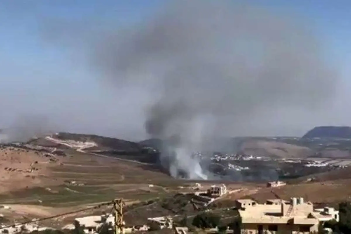 (فیلم و تصاویر) جزئیات حمله راکتی حزب الله لبنان به پایگاه نظامی اسرائیل