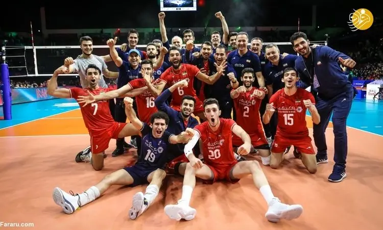 ایران فینالیست والیبال قهرمانی آسیا شد