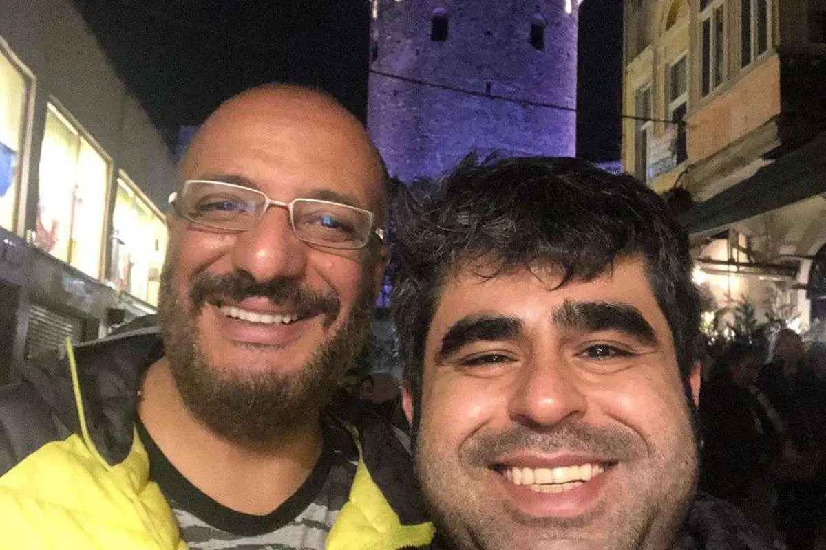 (عکس) سلفی جالب امیر نوری و امیر جعفری در ترکیه