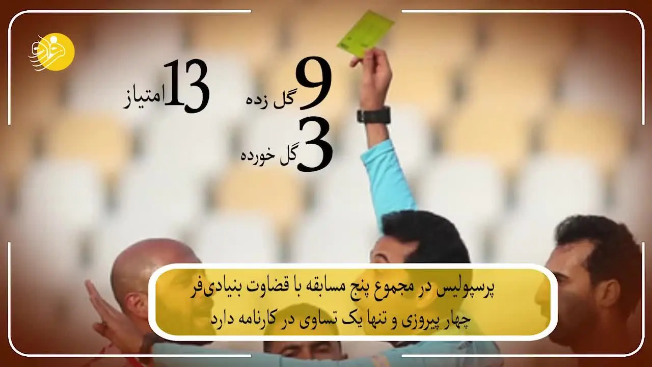 (ویدئو) بنیادی‌فر داور خوش یمن قرمز‌ها