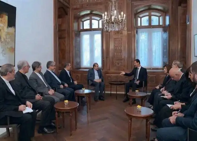 دیدار دستیار ارشد ظریف با بشار اسد