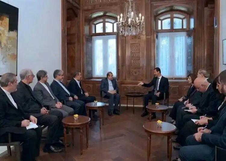 دیدار دستیار ارشد ظریف با بشار اسد
