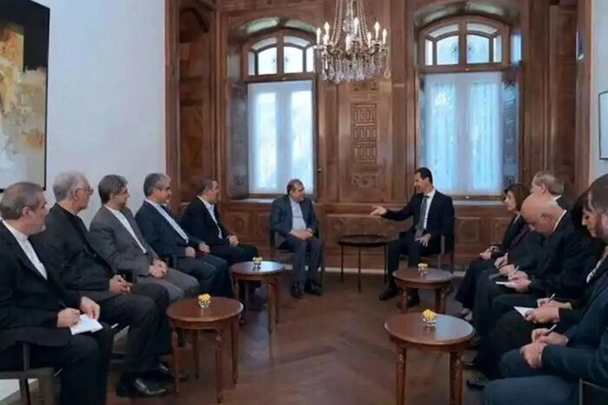 دیدار دستیار ارشد ظریف با بشار اسد