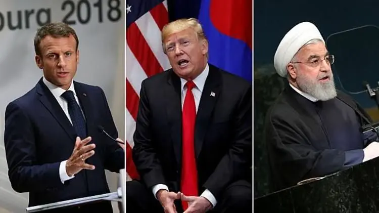 تلاش بی‌نتیجه مکرون برای دیدار روحانی و ترامپ