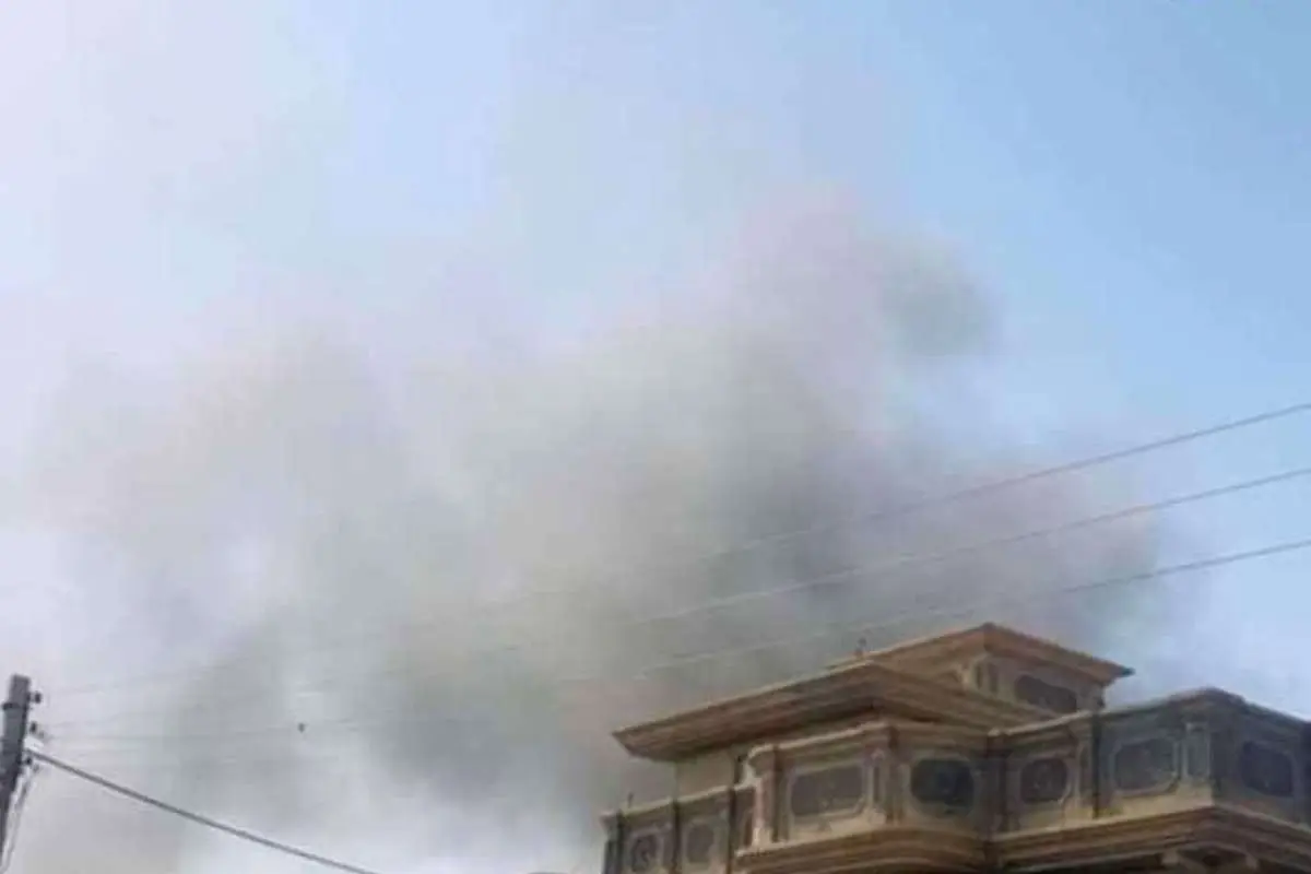 (تصاویر) انفجار در دفتر یک نماینده مجلس