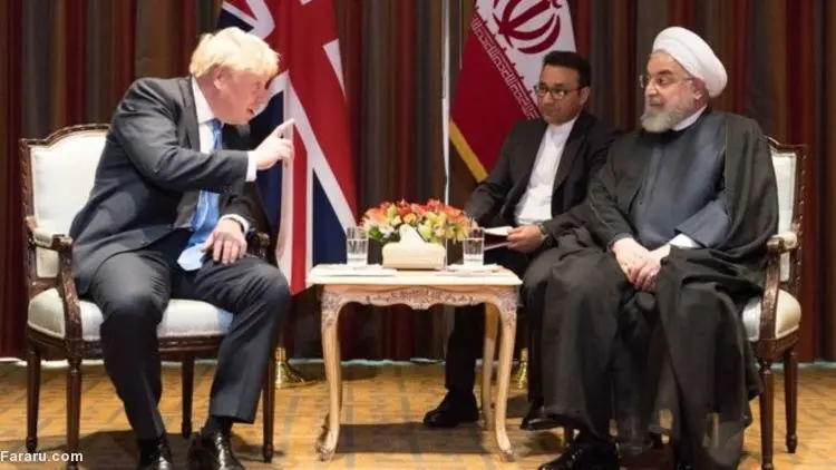 ماجرای خنده روحانی در دیدار با بوریس جانسون چه بود؟
