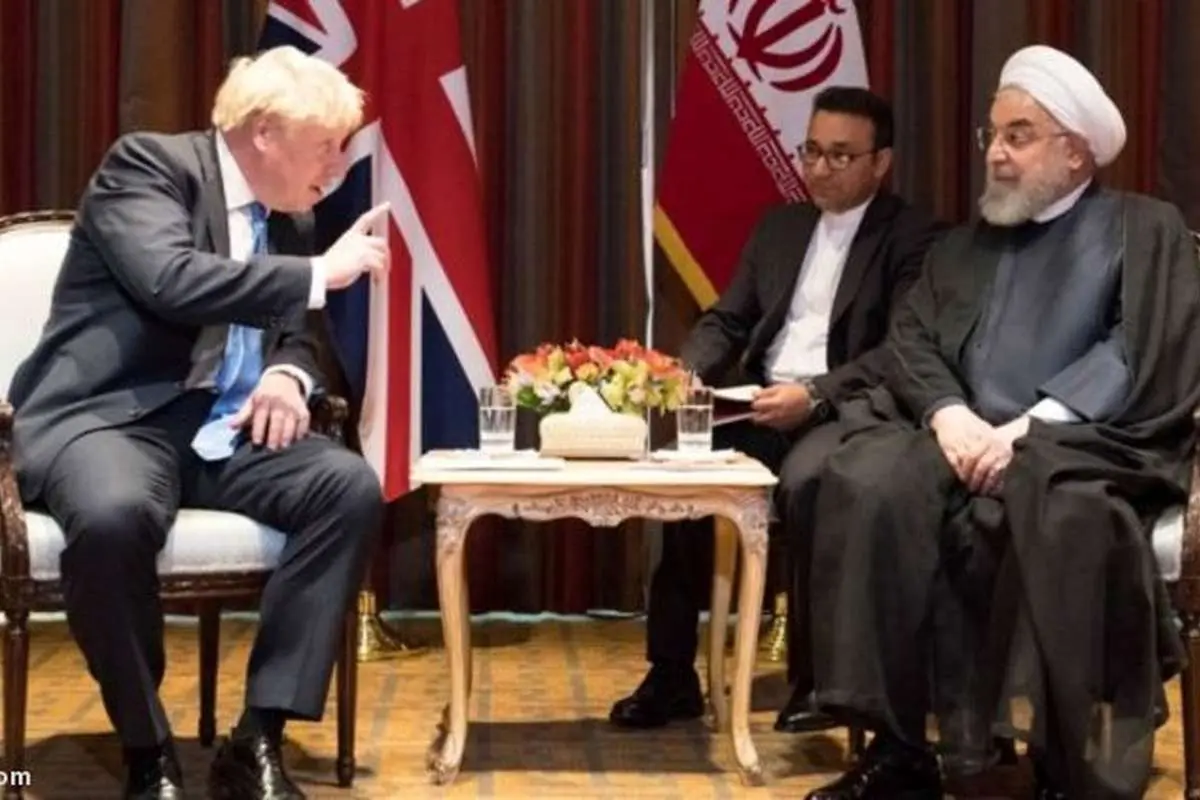 ماجرای خنده روحانی در دیدار با بوریس جانسون چه بود؟