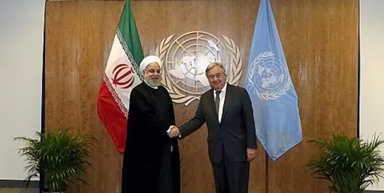 انتقادات روحانی از سازمان ملل در دیدار با گوترش