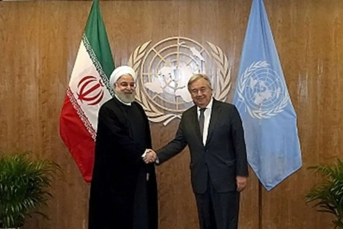 انتقادات روحانی از سازمان ملل در دیدار با گوترش