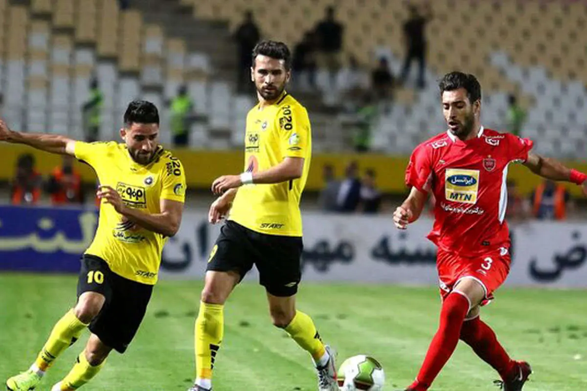 شکست پرسپولیس برابر سپاهان در تهران