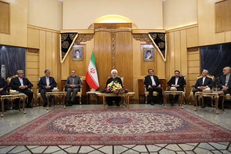 روحانی در تهران: به اروپایی‌ها گفتم منتظرم شما مدارک‌تان را برای ما بفرستید