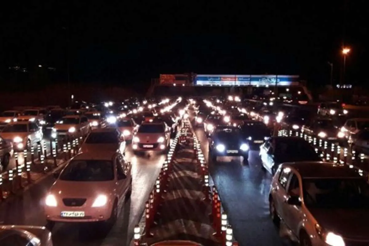 ترافیک فوق سنگین در ورودیهای شرقی استان تهران