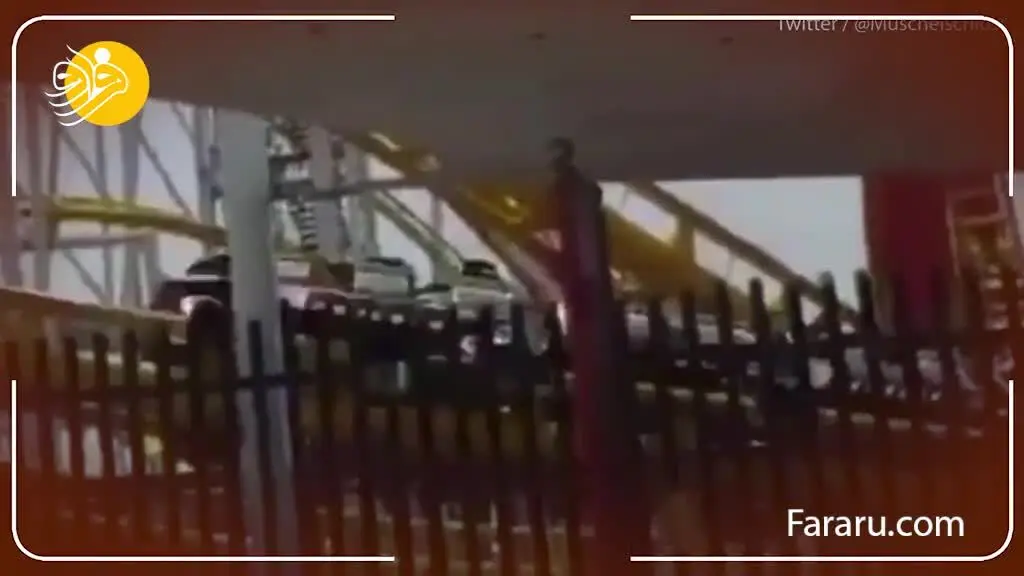 (ویدئو) ترن هوایی مرگبار در مکزیک جان دونفر گرفت
