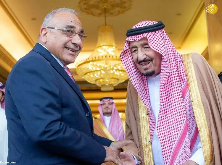 عبدالمهدی: درباره ایران با ملک سلمان و ولیعهدش صحبت کردم