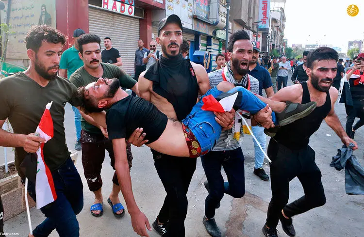 در عراق چه خبر است؛ تظاهرات در بغداد و چند شهر دیگر گسترده‌تر شد