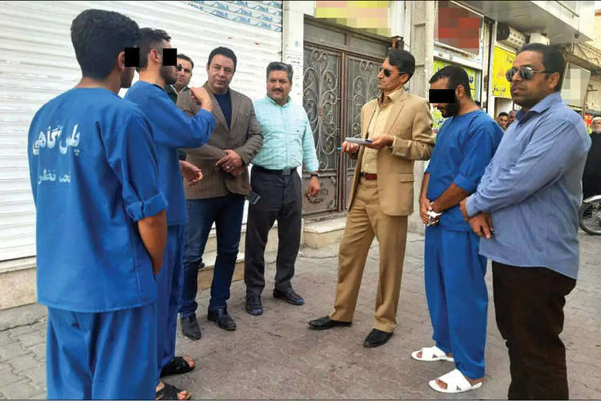 اعتراف عاملان "بازی مرگ" در بازسازی صحنه قتل
