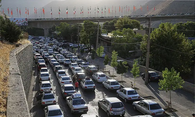 جاده چالوس بعدازظهر یکطرفه می‌شود