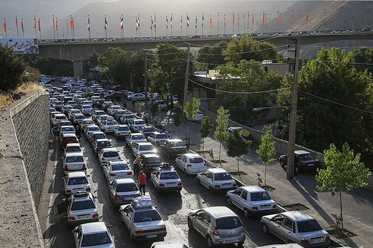 جاده چالوس بعدازظهر یکطرفه میشود