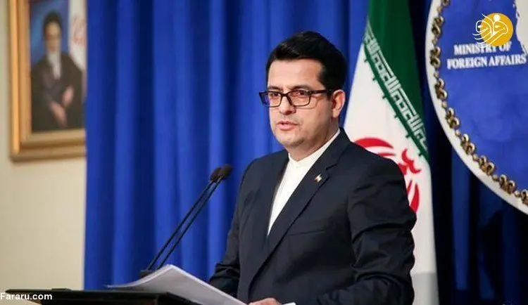 واکنش ایران به اظهارات سخنگوی وزارت امور خارجه فرانسه