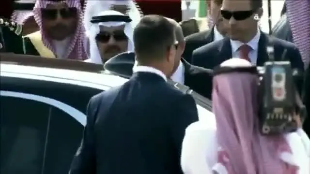 (ویدئو) ولادیمیر پوتین وارد عربستان سعودی شد