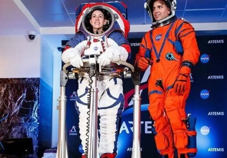 (تصاویر) لباس‌های جدید ناسا برای سفر به ماه رونمایی شد
