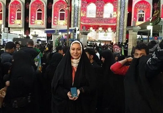 فریبا نادری: اگر باز هم سعادت داشته‌ باشم با چادر به کربلا می‌روم