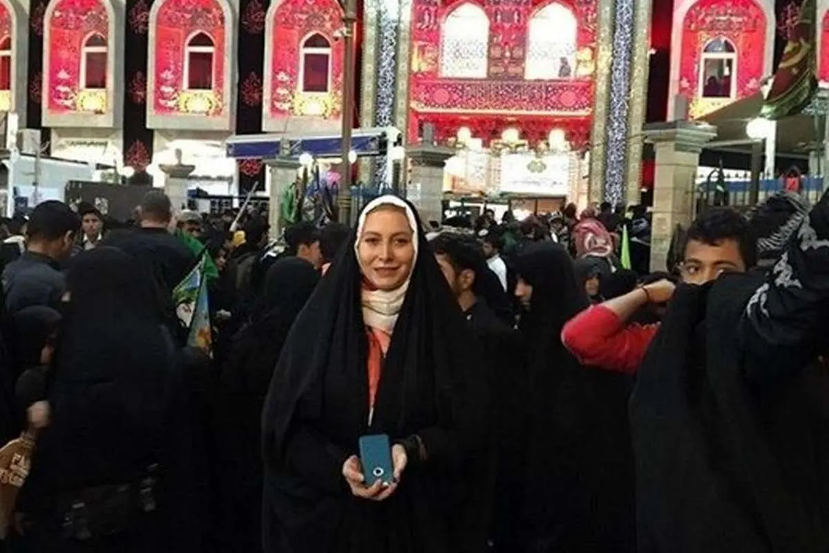 فریبا نادری: اگر باز هم سعادت داشته باشم با چادر به کربلا میروم