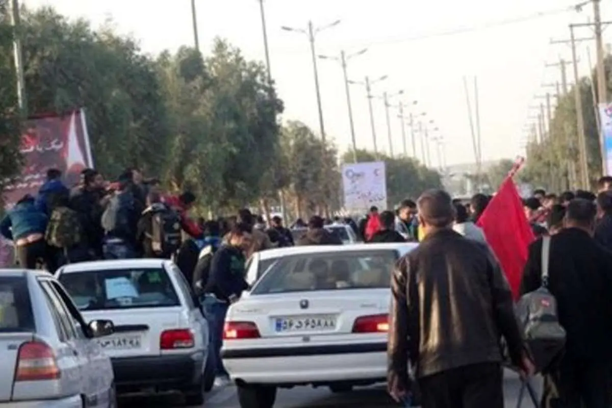 ترافیک پرحجم در مسیرهای بازگشت زوار اربعین