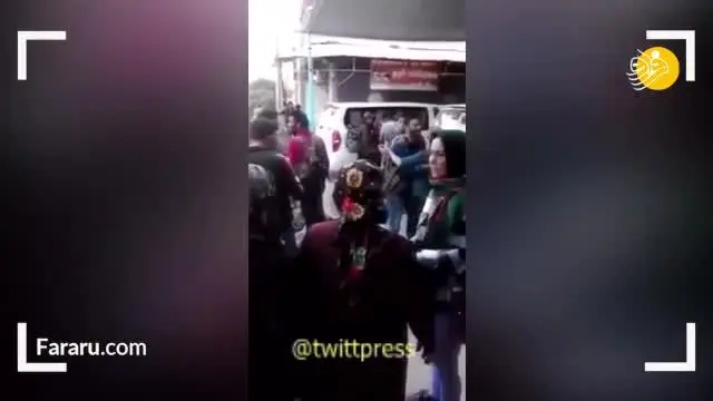ویدئو تکان دهنده از اصابت موشک ترکیه بر سر غیر نظامیان