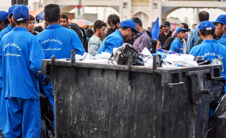 (تصاویر) سختی کار پاکبانان در مرز مهران‎