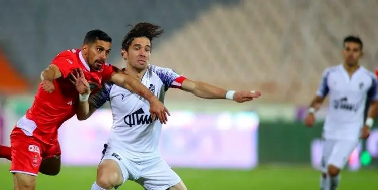 برد پرسپولیس ۱۰ نفره در استادیوم خالی آزادی