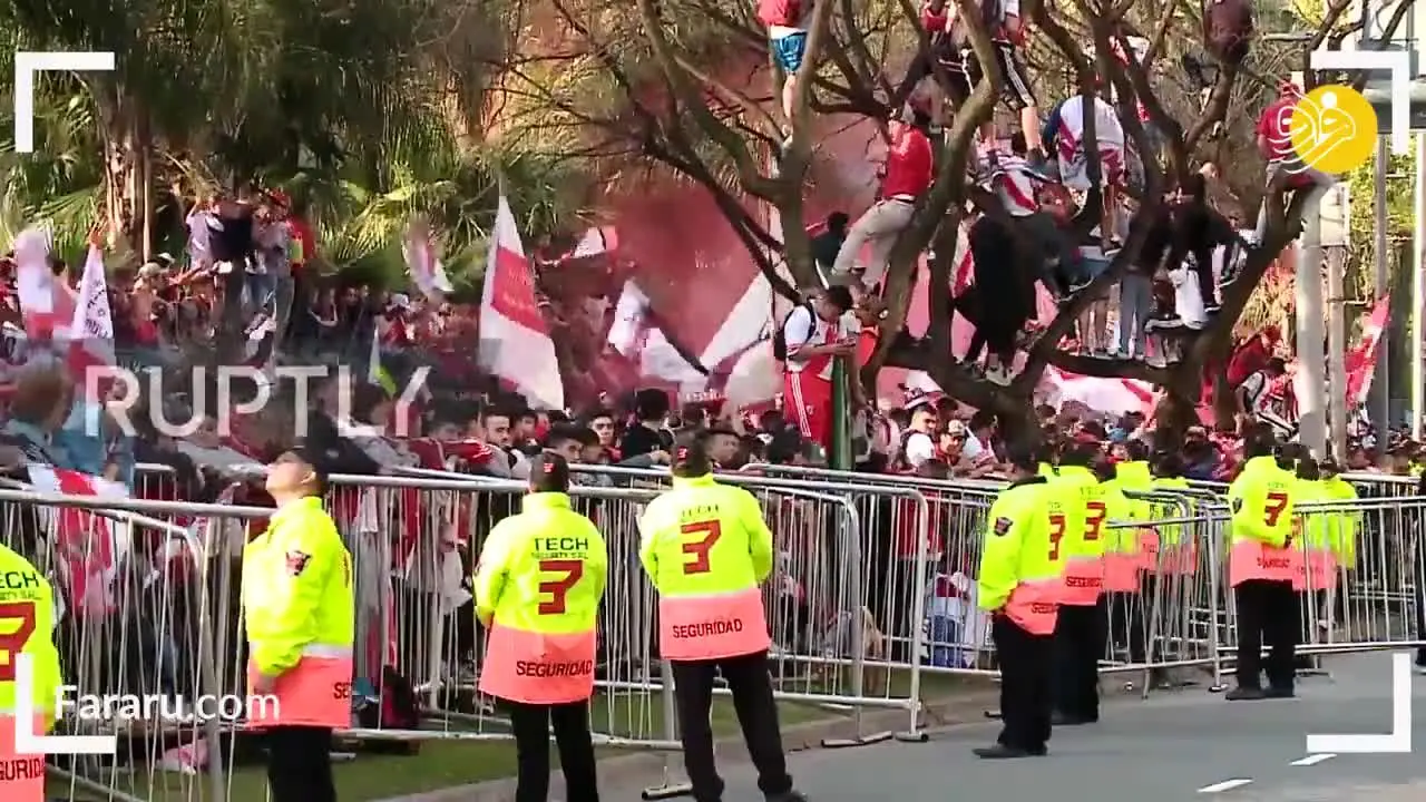 (ویدئو) شور و شوق حیرت انگیز هواداران ریور پلاته