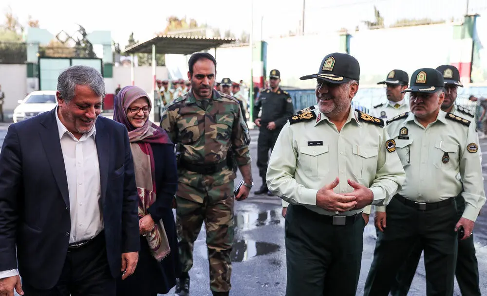 (تصاویر) بازدید دبیر ستاد مبارزه با مواد مخدر از محله شوش و هرندی