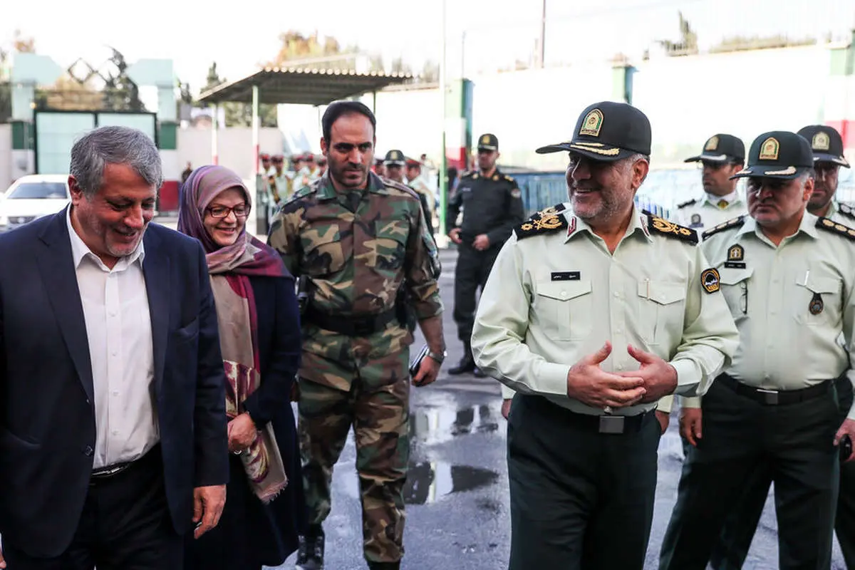 (تصاویر) بازدید دبیر ستاد مبارزه با مواد مخدر از محله شوش و هرندی