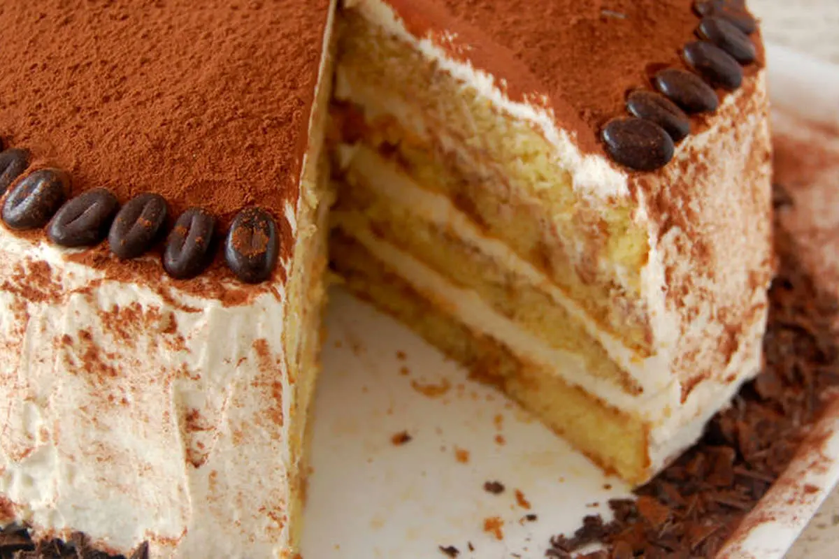 طرز تهیه تیرامیسو شکلاتی ایتالیایی اصیل با پایه کیک