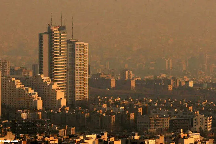هوای تهران ناسالم می‌شود