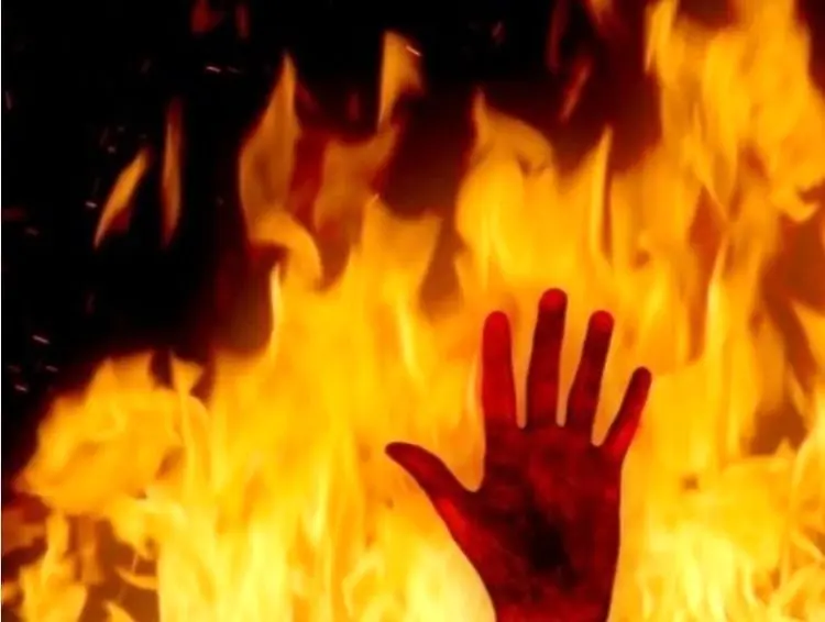 مرد شیرازی زنش را زنده زنده به آتش کشید