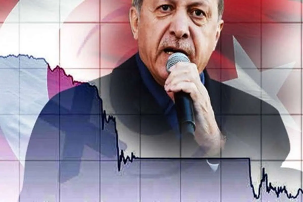 همزمان با بلندپروازیهای اردوغان، لیر در سراشیبی سقوط