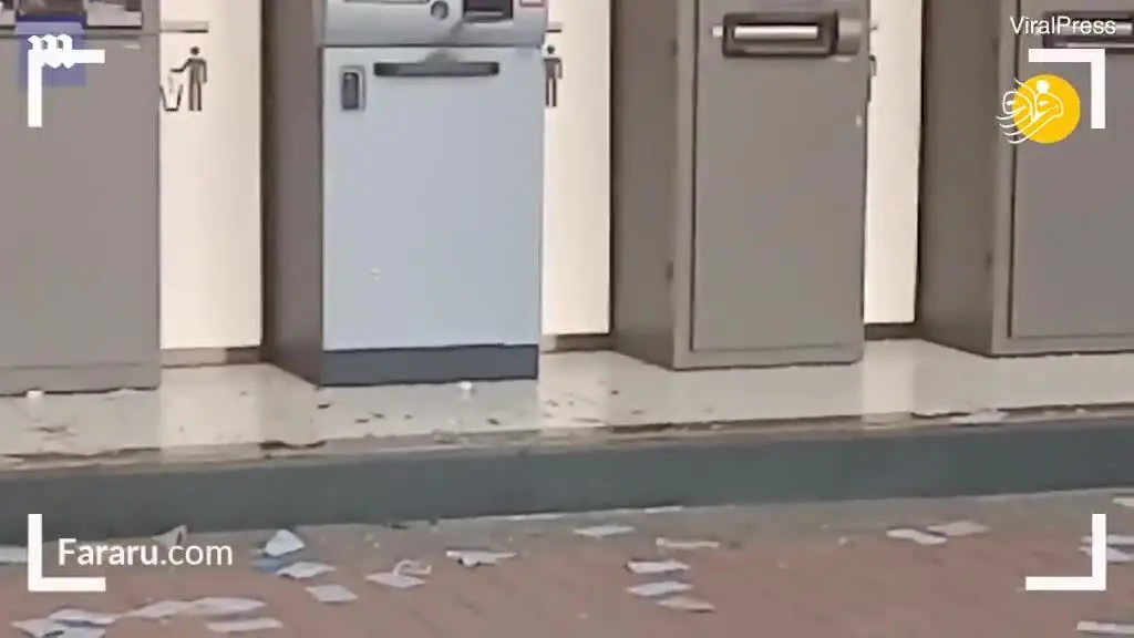 (ویدئو) حمله به خودپرداز‌ها در هنگ‌کنگ