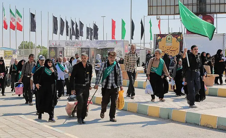 آخرین وضعیت تردد در مرز مهران‌