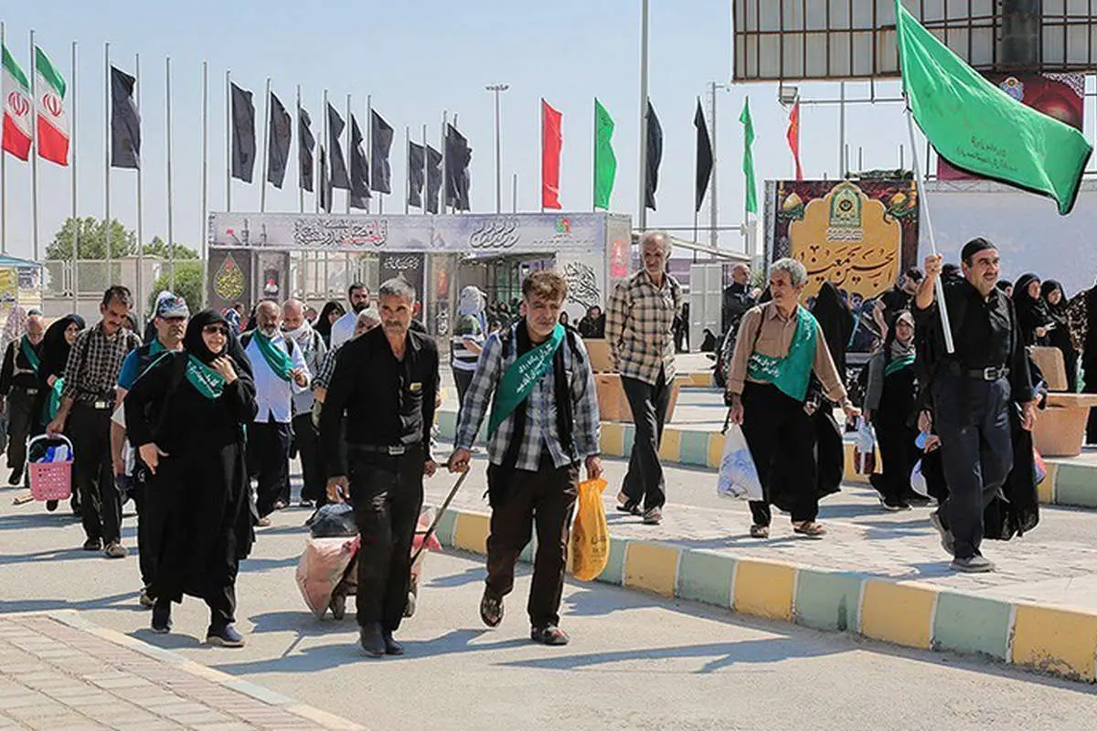 آخرین وضعیت تردد در مرز مهران‌