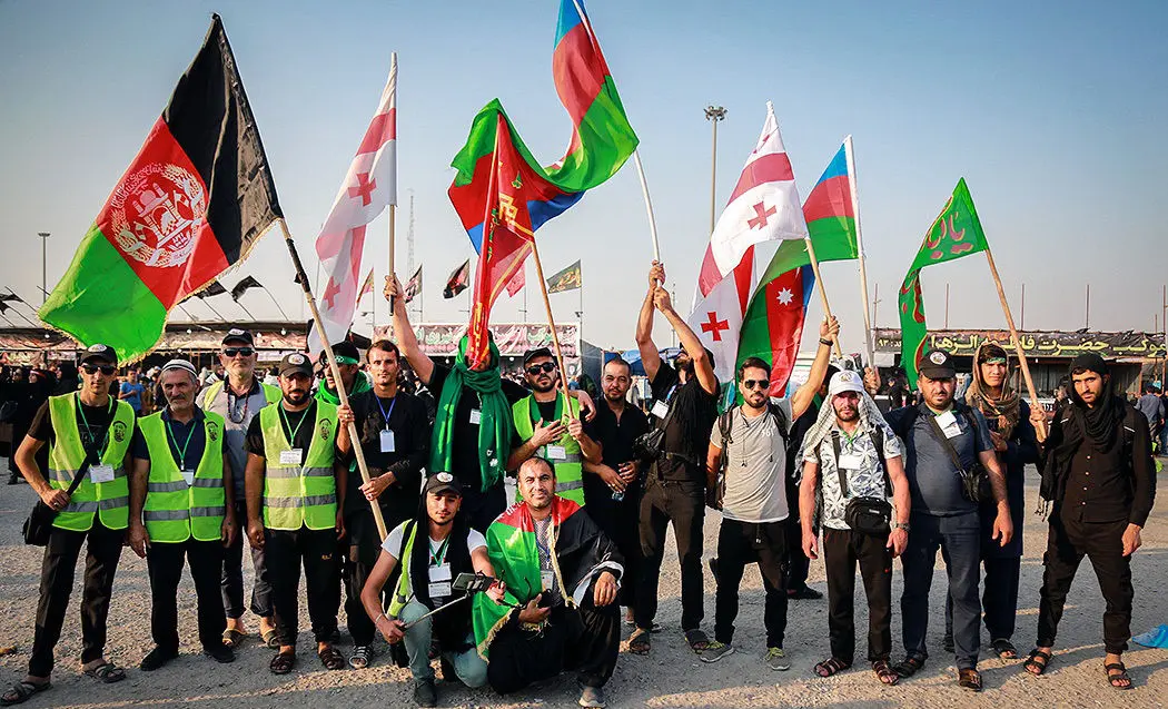 (تصاویر) حضور زائران خارجی در مرز شلمچه